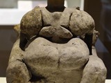 Statue der Muttergttin, Rckansichtansicht, 
atalhyk, 5750 v. Chr.