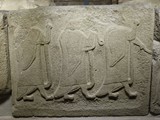 3 Priester in langen Mnteln, 
Alacahyk, 
14. Jh. v. Chr.